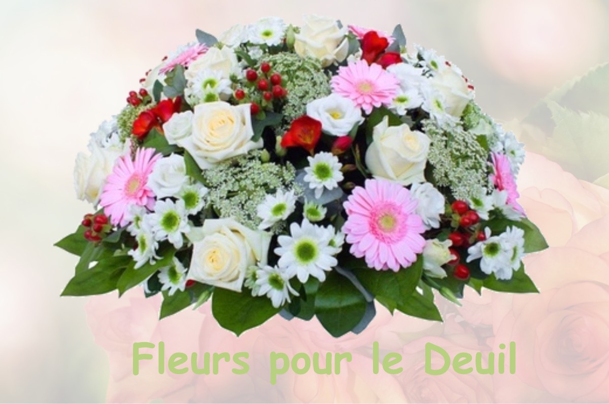 fleurs deuil BOULIGNEUX